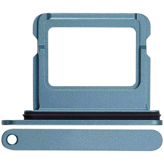 Single Sim Card Tray For iPhone 16 / 16 Plus (Teal)