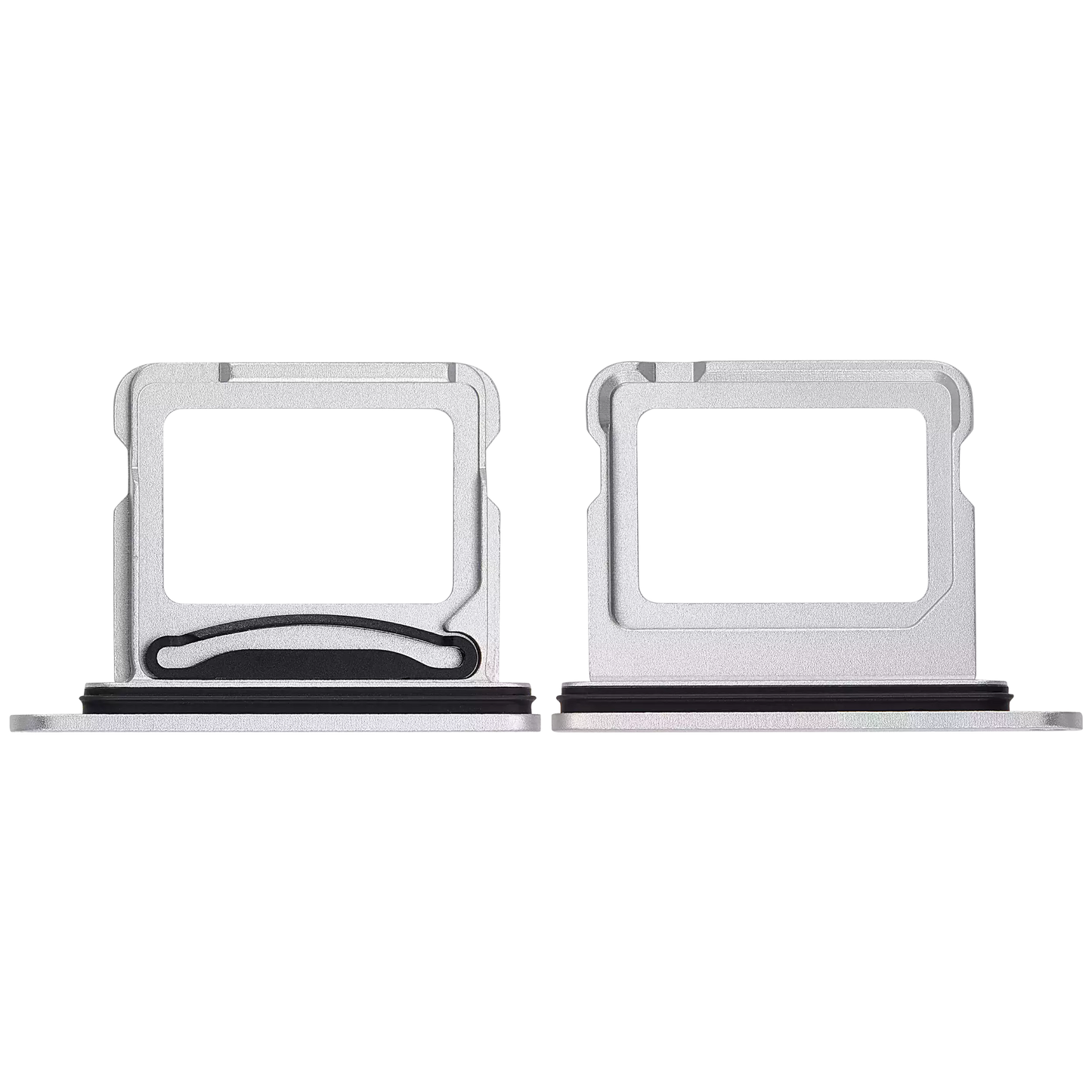 Dual Sim Card Tray For iPhone 16 / 16 Plus (White)