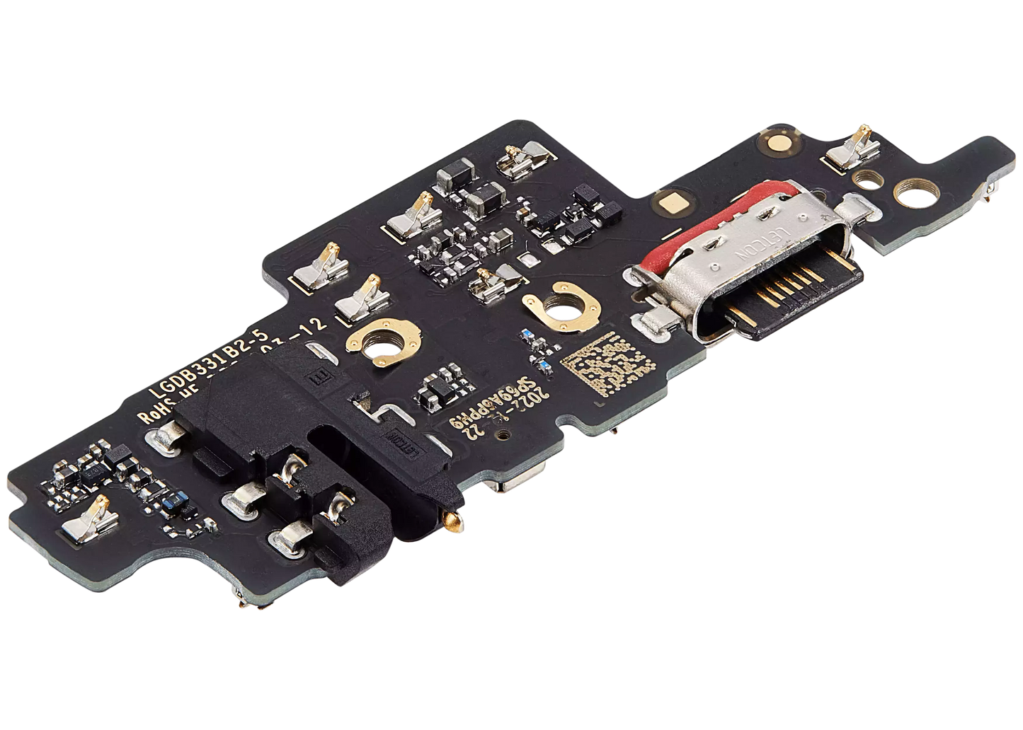 Charging Port Board For Motorola Moto G 5G (XT2313 / 2023) (Genuine OEM) replacement part SKU 107082223349 image 4