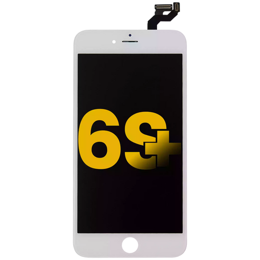 LCD Assembly With Steel Plate For iPhone 6S Plus (Refurbished) (White)