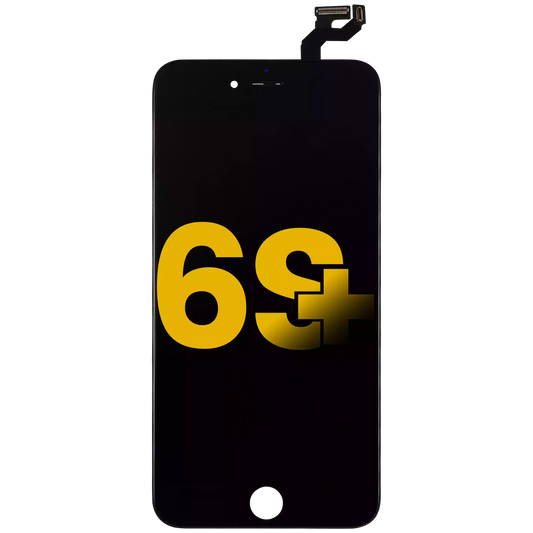 LCD Assembly With Steel Plate For iPhone 6S Plus (Refurbished) (Black)