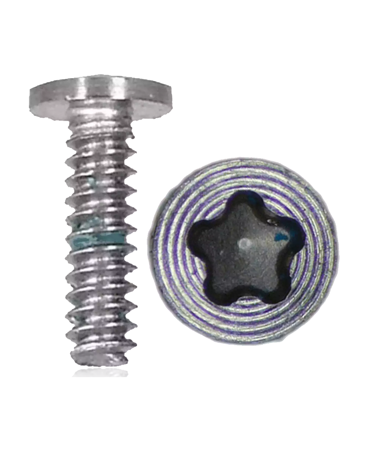 Bottom Screws For iPhone 4 (Silver) (100 Pack)