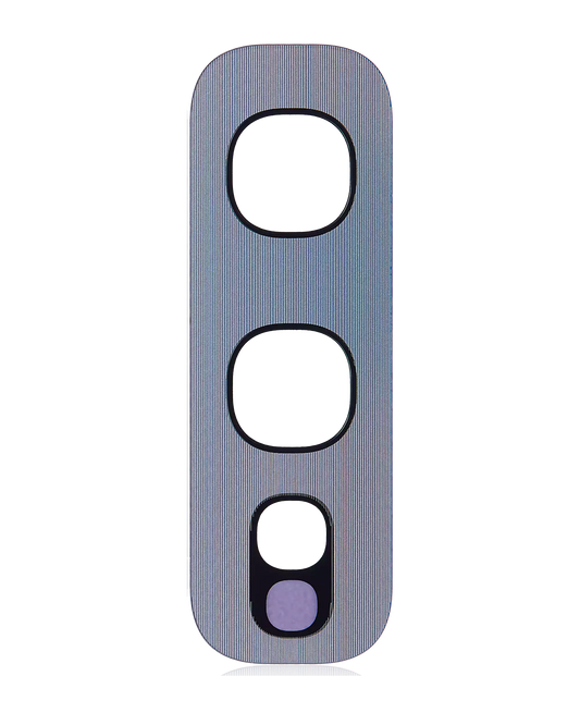 Back Camera Lens (Glass Only) With Adhesive For Samsung Galaxy S10E (Silver) (10 Pack)