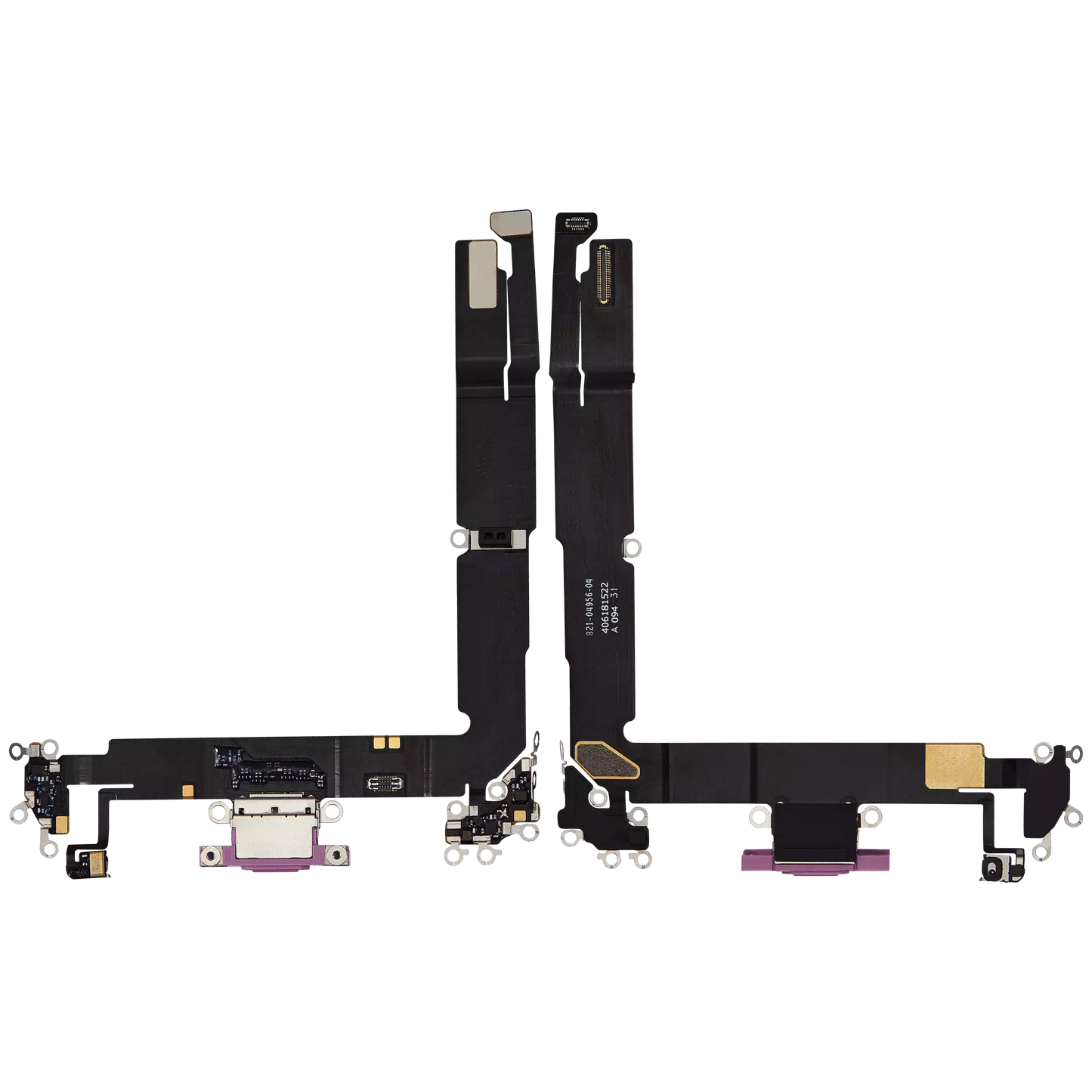 Charging Port Flex Cable For iPhone 16 Plus (Premium) (Pink)