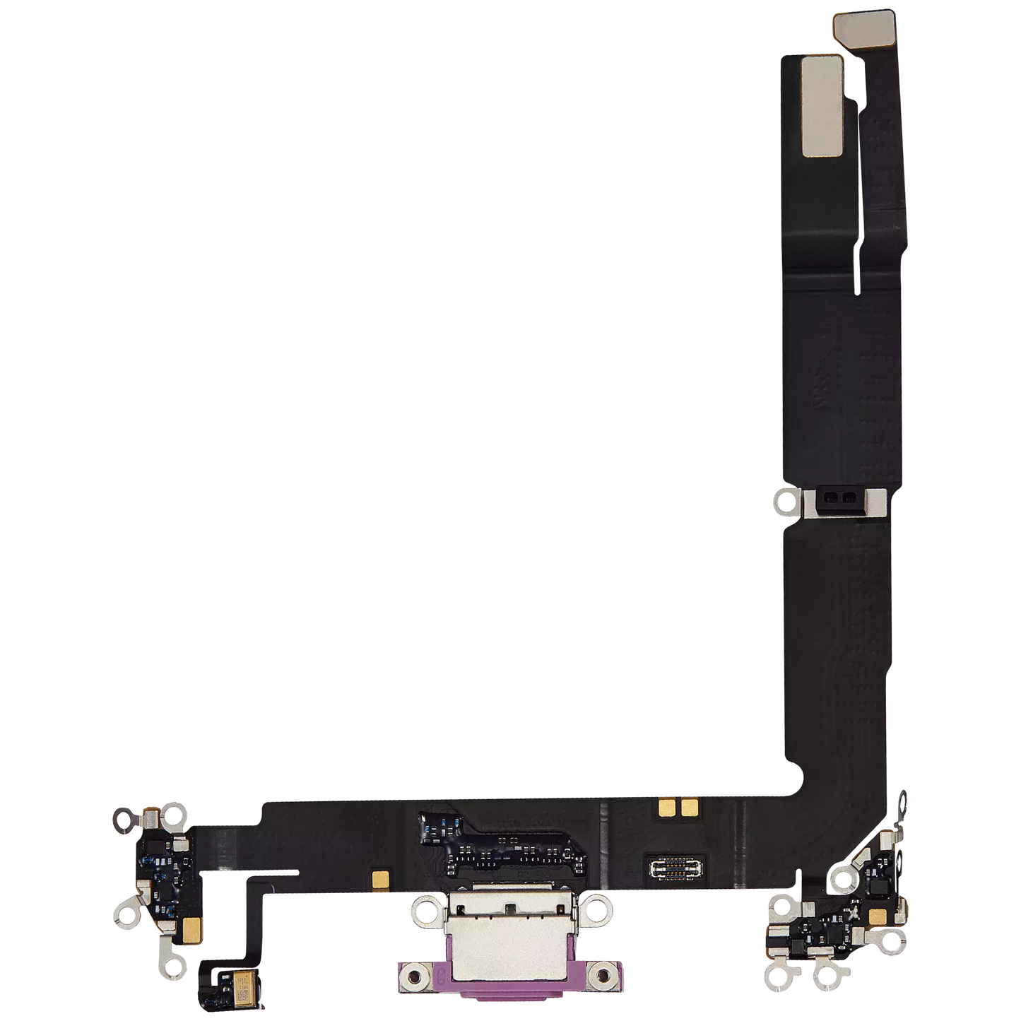 Charging Port Flex Cable For iPhone 16 Plus (Premium) (Pink)