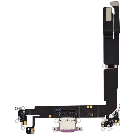 Charging Port Flex Cable For iPhone 16 Plus (Premium) (Pink)