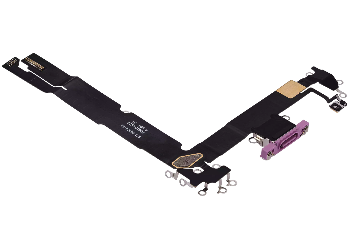 Charging Port Flex Cable For iPhone 16 Plus (Premium) (Pink)