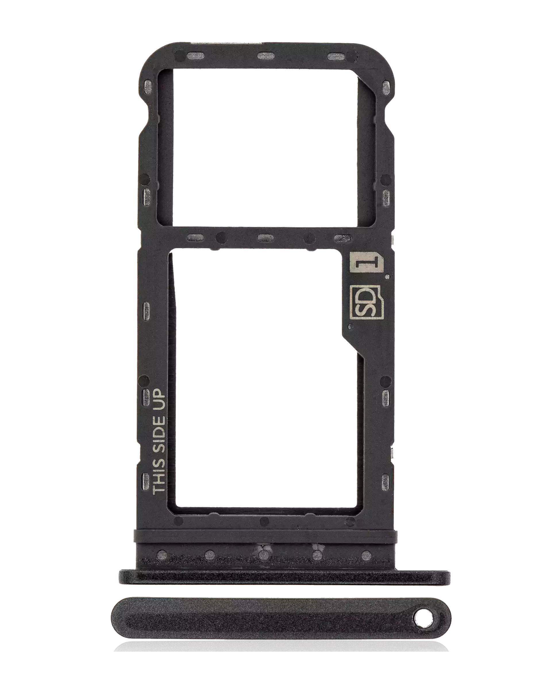 Sim Card Tray For Motorola Moto G Power (XT2117 / 2021) (Flash Gray) replacement part for compatible Motorola phone, SKU 107082028822, product image 1
