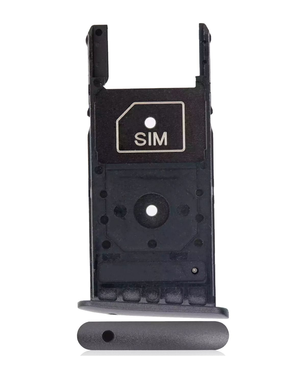 Sim Card Tray For Motorola Moto G5 Plus (XT1687 / 2017) (Black) | compatible mobile phone replacement part | SKU 107082050519 | product image 1