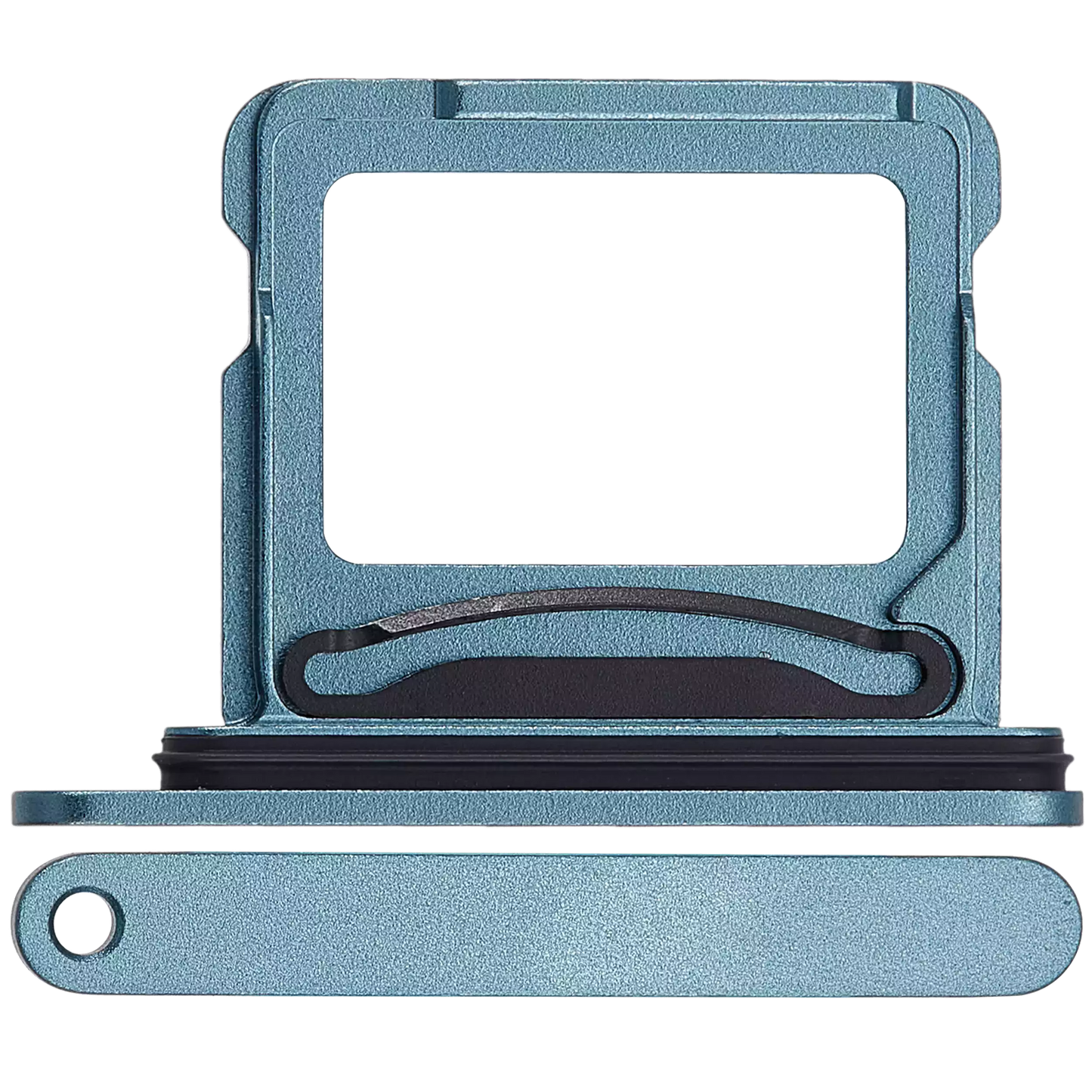 Dual Sim Card Tray For iPhone 16 / 16 Plus (Teal)