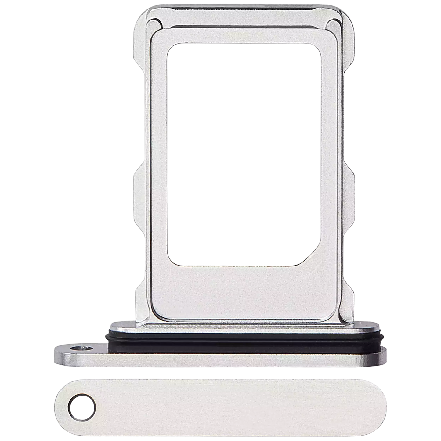 Single Sim Card Tray For iPhone 16 Pro / 16 Pro Max (White Titanium)