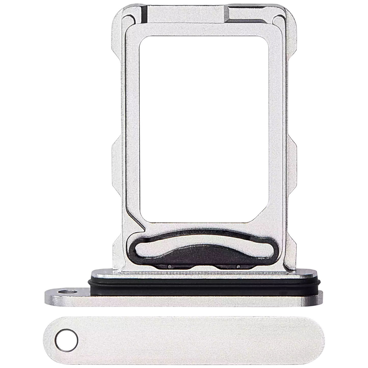 Dual Sim Card Tray For iPhone 16 Pro / 16 Pro Max (White Titanium)