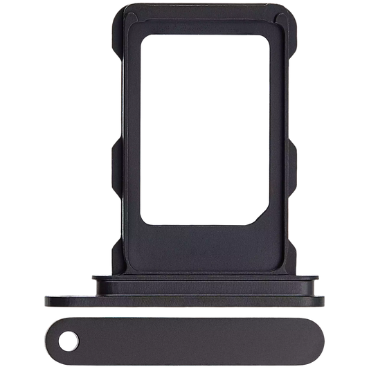Single Sim Card Tray For iPhone 16 Pro / 16 Pro Max (Black Titanium)