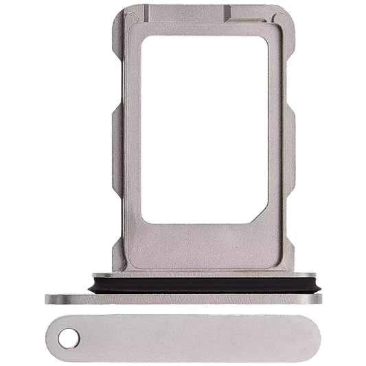 Single Sim Card Tray For iPhone 16 Pro / 16 Pro Max (Natural Titanium) — product photo 1