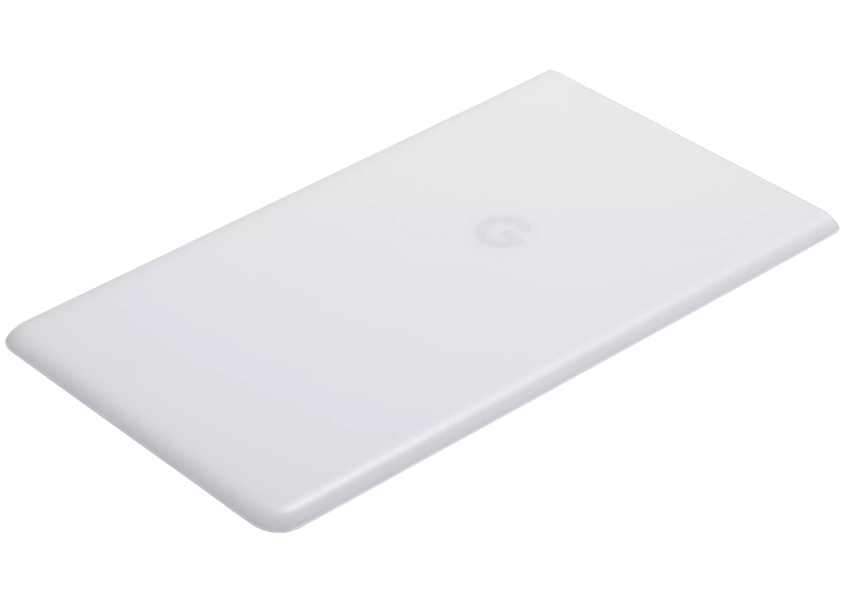 Back Cover Glass For Google Pixel 7 Pro (Used OEM Pull: Grade A) (Snow) - phone repair part close-up