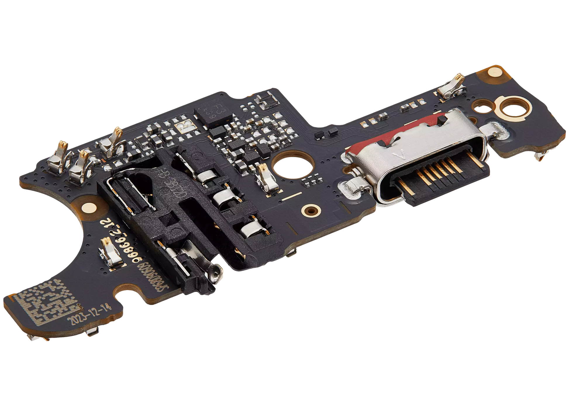 Charging Port Board For Motorola Moto G54 (XT2343 / 2023) (Genuine OEM) replacement part SKU 107182092476 image 5