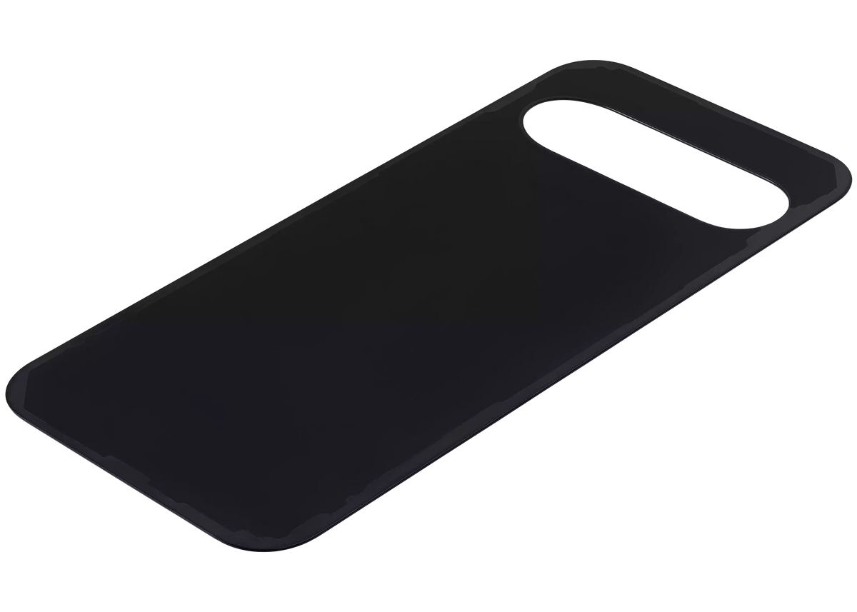 Back Cover Glass For Google Pixel 9 (Used OEM Pull: Grade A) (Obsidian) - replacement part additional angle