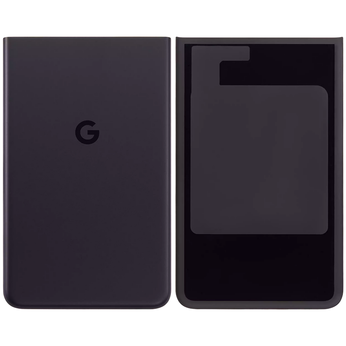 Back Cover Glass For Google Pixel 8 Pro (Used OEM Pull: Grade A) (Obsidian) - repair component detailed angle