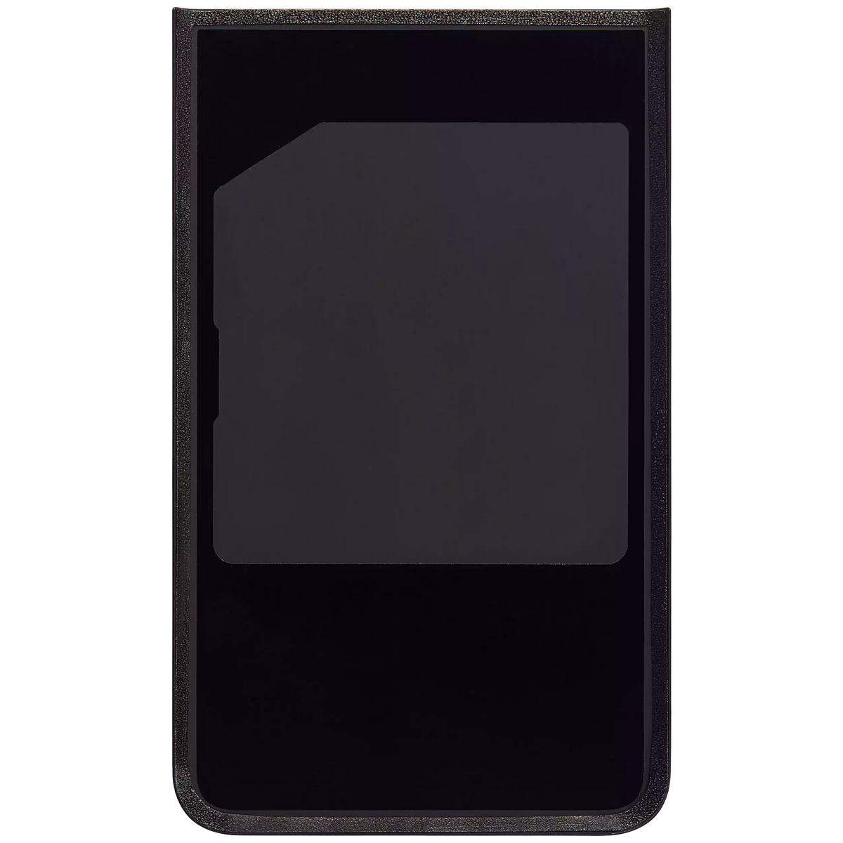 Back Cover Glass For Google Pixel 8 (Used OEM Pull: Grade A) (Obsidian) - phone repair part close-up