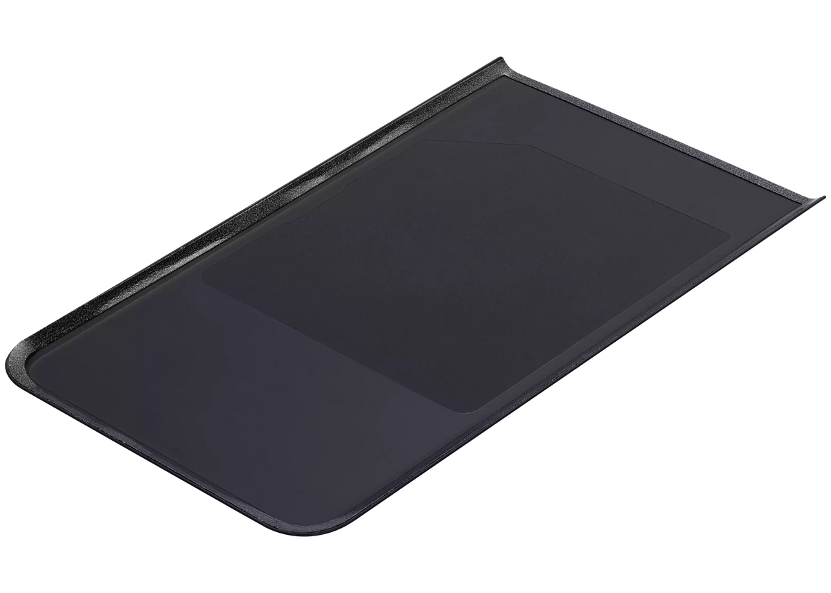 Back Cover Glass For Google Pixel 8 (Used OEM Pull: Grade A) (Obsidian) - repair component detailed angle