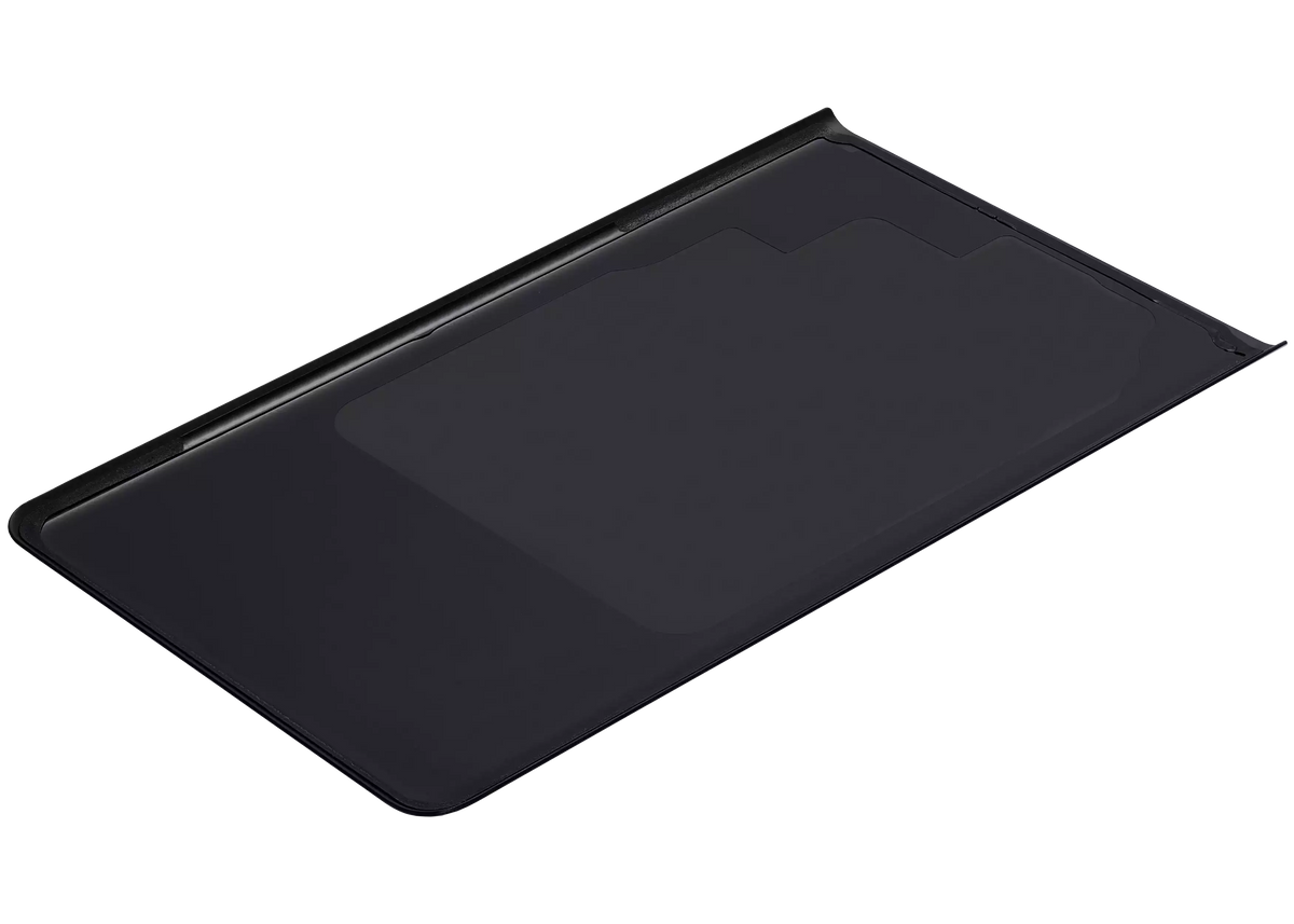 Back Cover Glass For Google Pixel 7 Pro (Used OEM Pull: Grade A) (Obsidian) - repair component detailed angle