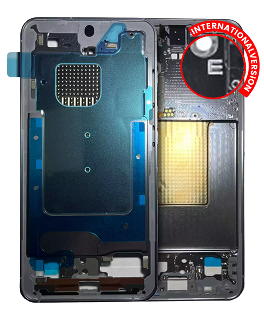 Mid-Frame Housing For Samsung Galaxy S24 5G (International version) (Service Pack) (Sapphire Blue)