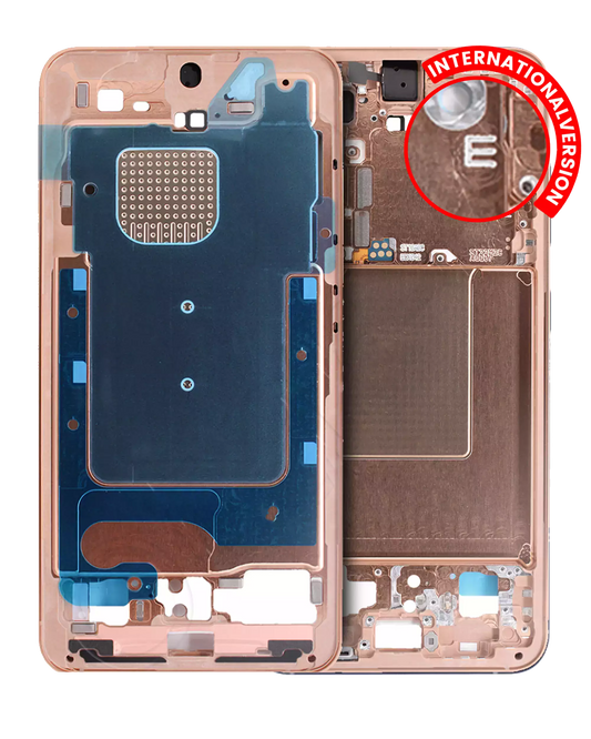 Mid-Frame Housing For Samsung Galaxy S24 5G (International version) (Service Pack) (Sandstone Orange)