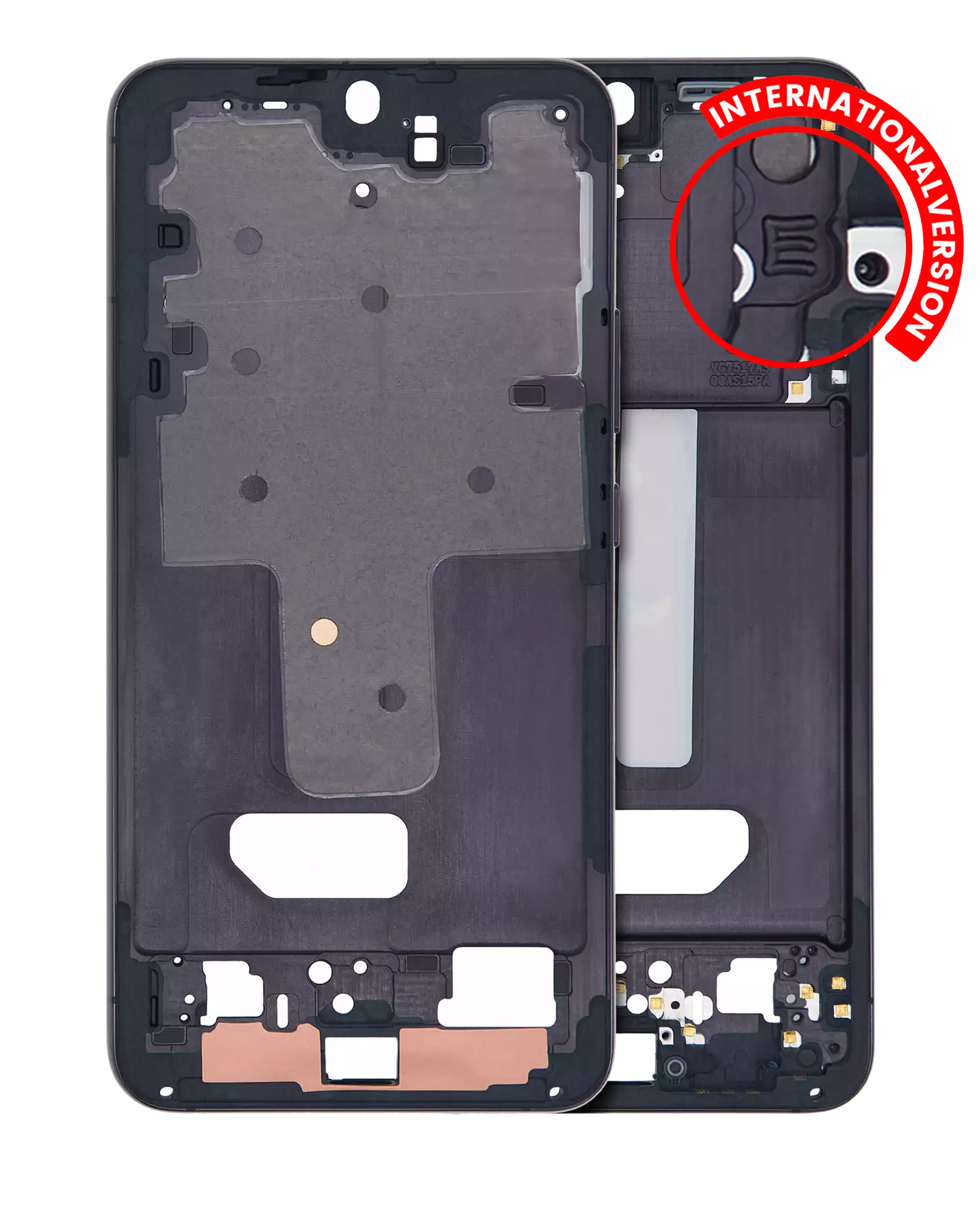 Mid-Frame Housing For Samsung Galaxy S22 Plus 5G (International Version) (Phantom Black)