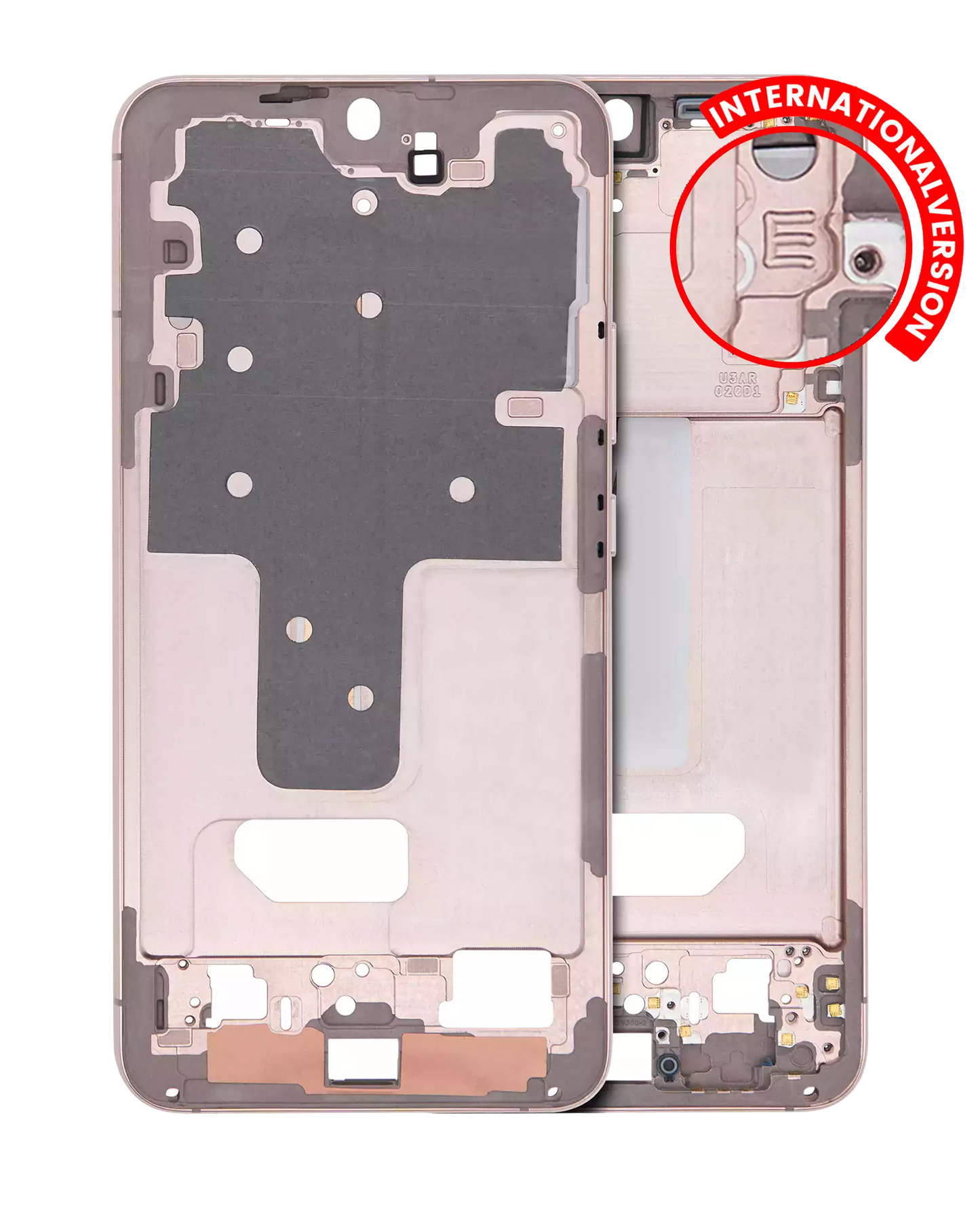 Mid-Frame Housing For Samsung Galaxy S22 Plus 5G (International Version) (Pink Gold)