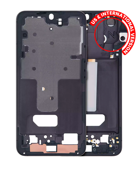 Mid-Frame Housing For Samsung Galaxy S22 Plus 5G (US & International Version) (Phantom Black)