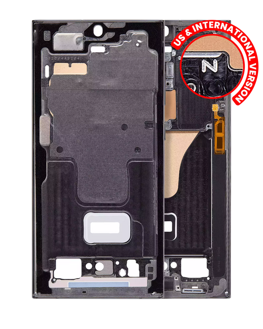 Mid-Frame Housing For Samsung Galaxy S23 Ultra 5G (US & International Version) (Green)
