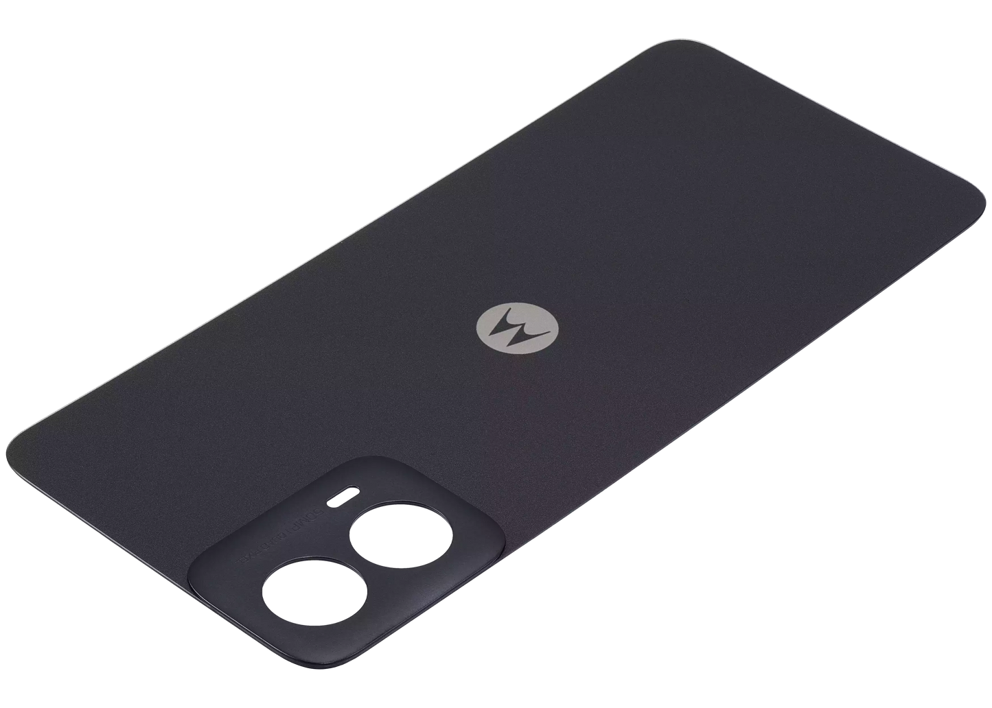 Back Cover Glass For Motorola Moto G34 (XT2363 / 2023) (Genuine OEM) (Charcoal Black) replacement part SKU 107182092475 image 4