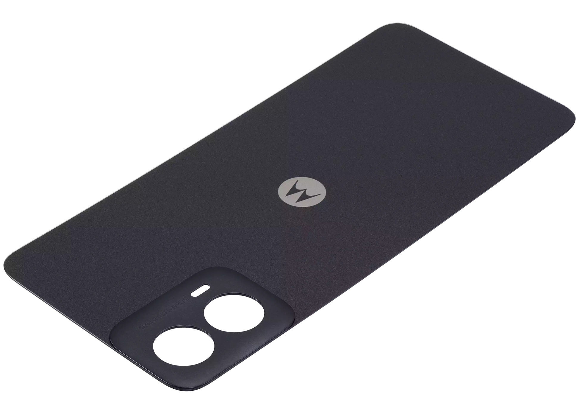 Back Cover Glass For Motorola Moto G34 (XT2363 / 2023) (Genuine OEM) (Charcoal Black) replacement part SKU 107182092475 image 4