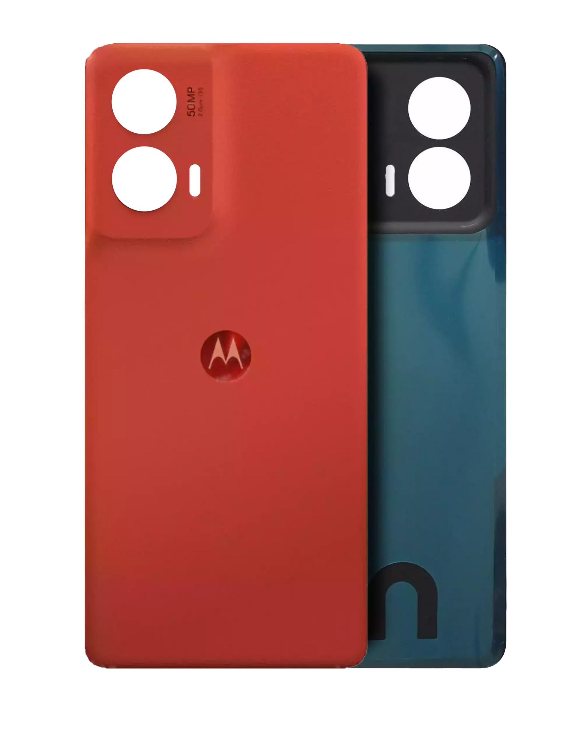 Back Cover Glass For Motorola Moto G Stylus 5G (XT2419 / 2024 ) (Genuine OEM) (Scarlet Wave) replacement part SKU 107082142109 image 1