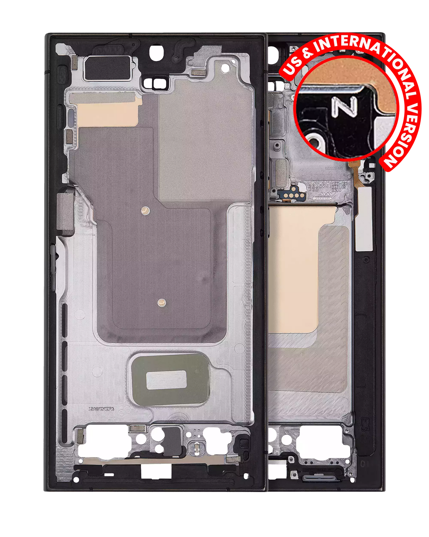 Mid-Frame Housing For Samsung Galaxy S24 Ultra 5G (US & International Version) (Titanium Black)