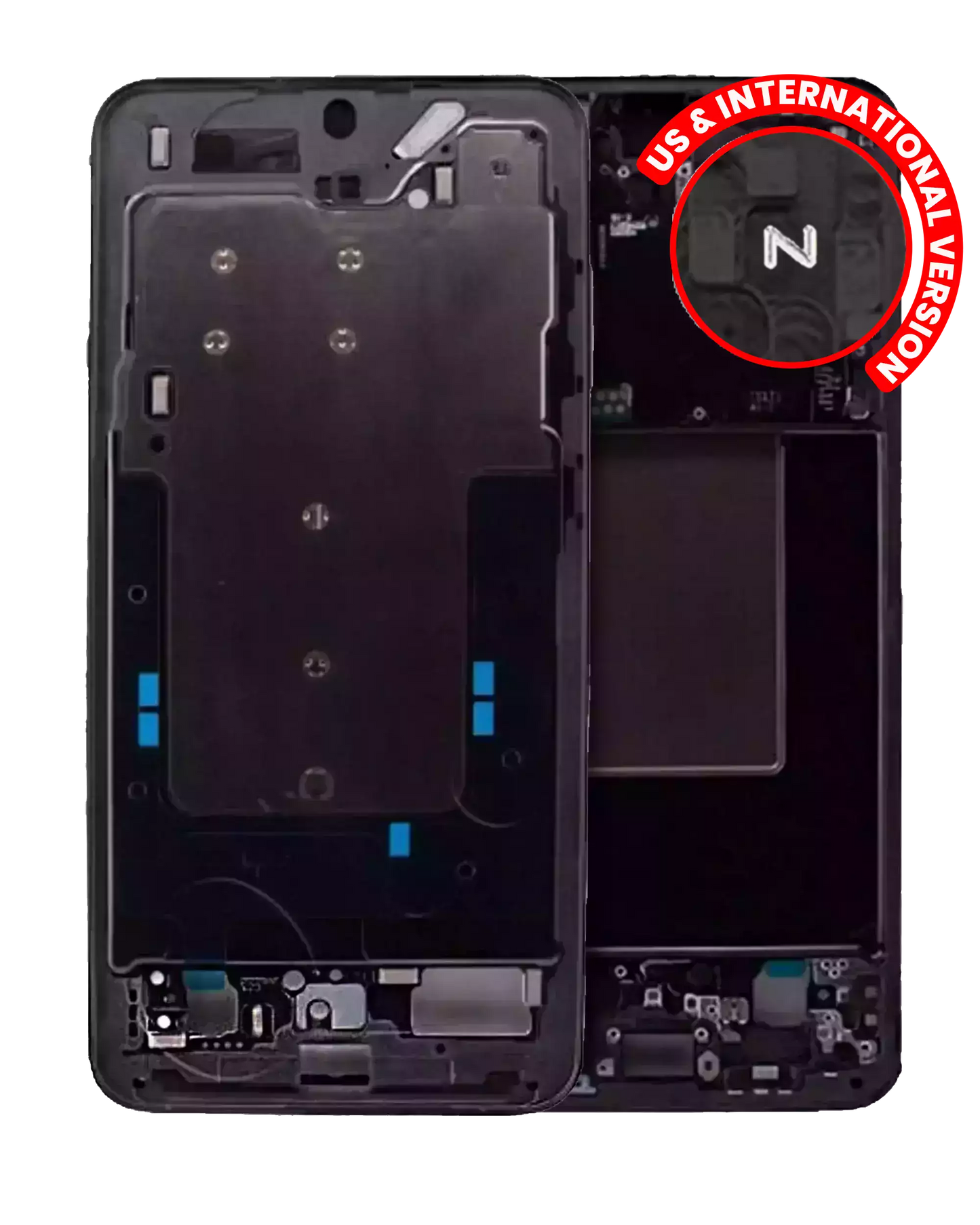 Mid-Frame Housing For Samsung Galaxy S24 Plus 5G (US & International Version) (Onyx Black)