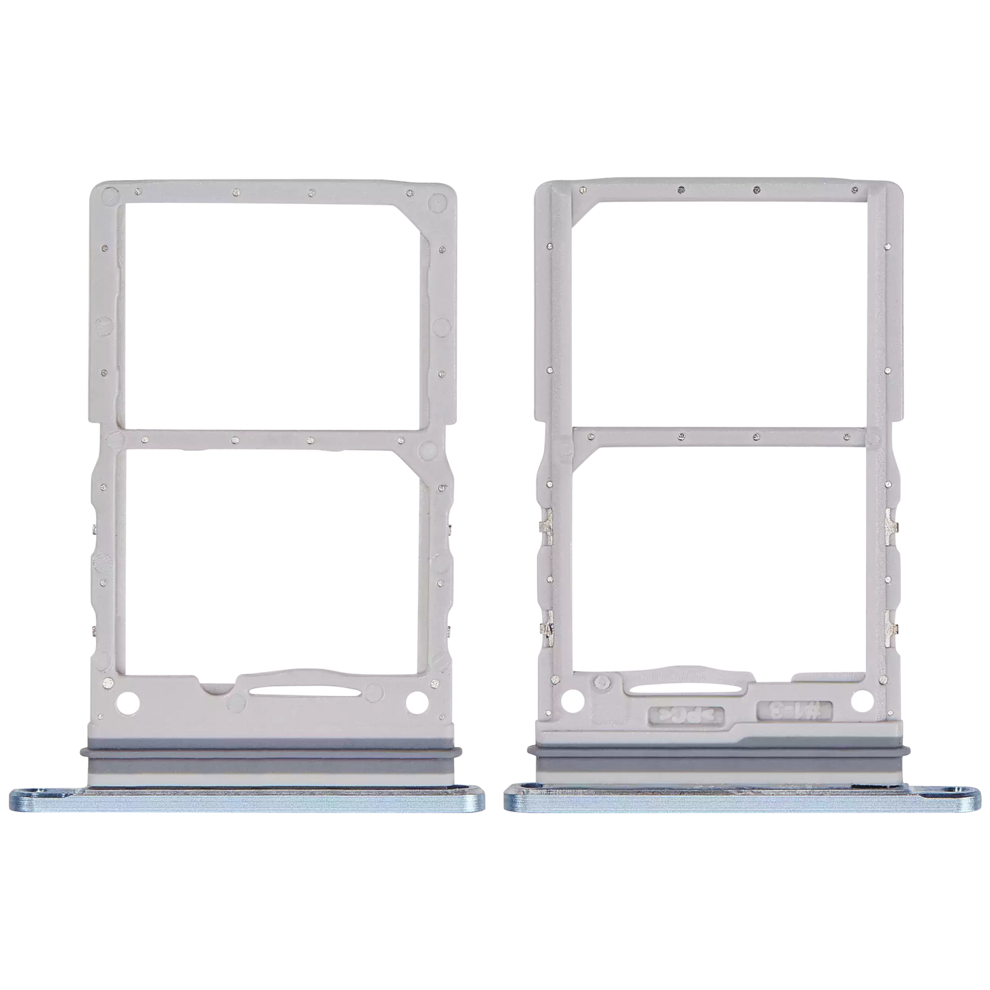 Dual Sim Card Tray For Samsung Galaxy Z Flip 6 (F741) (Premium) (Blue)