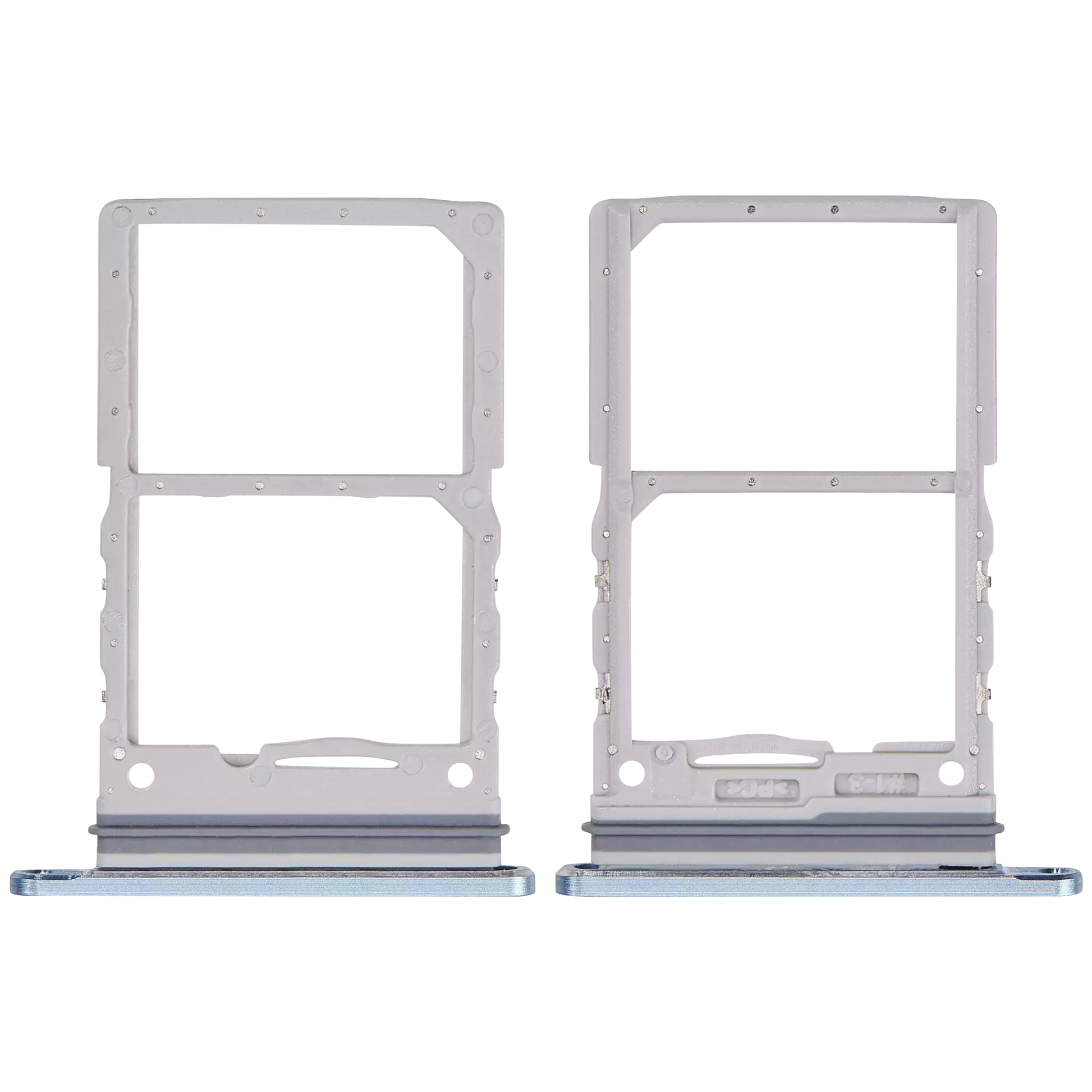 Dual Sim Card Tray For Samsung Galaxy Z Flip 6 (F741) (Premium) (Blue)