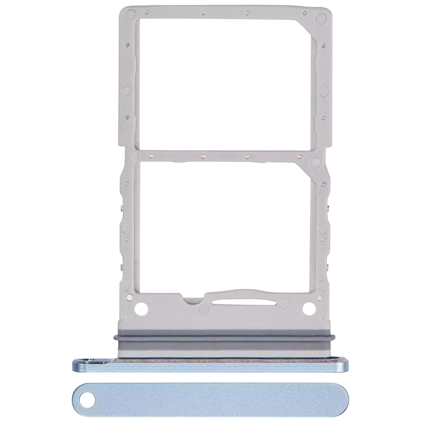 Dual Sim Card Tray For Samsung Galaxy Z Flip 6 (F741) (Premium) (Blue)