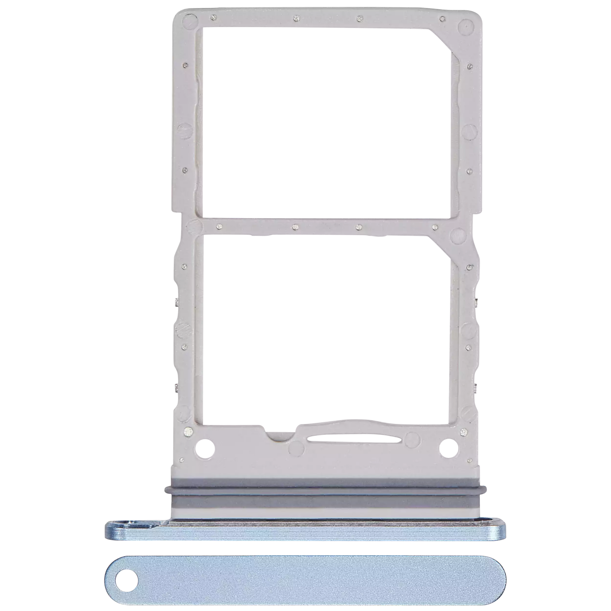Dual Sim Card Tray For Samsung Galaxy Z Flip 6 (F741) (Premium) (Blue)