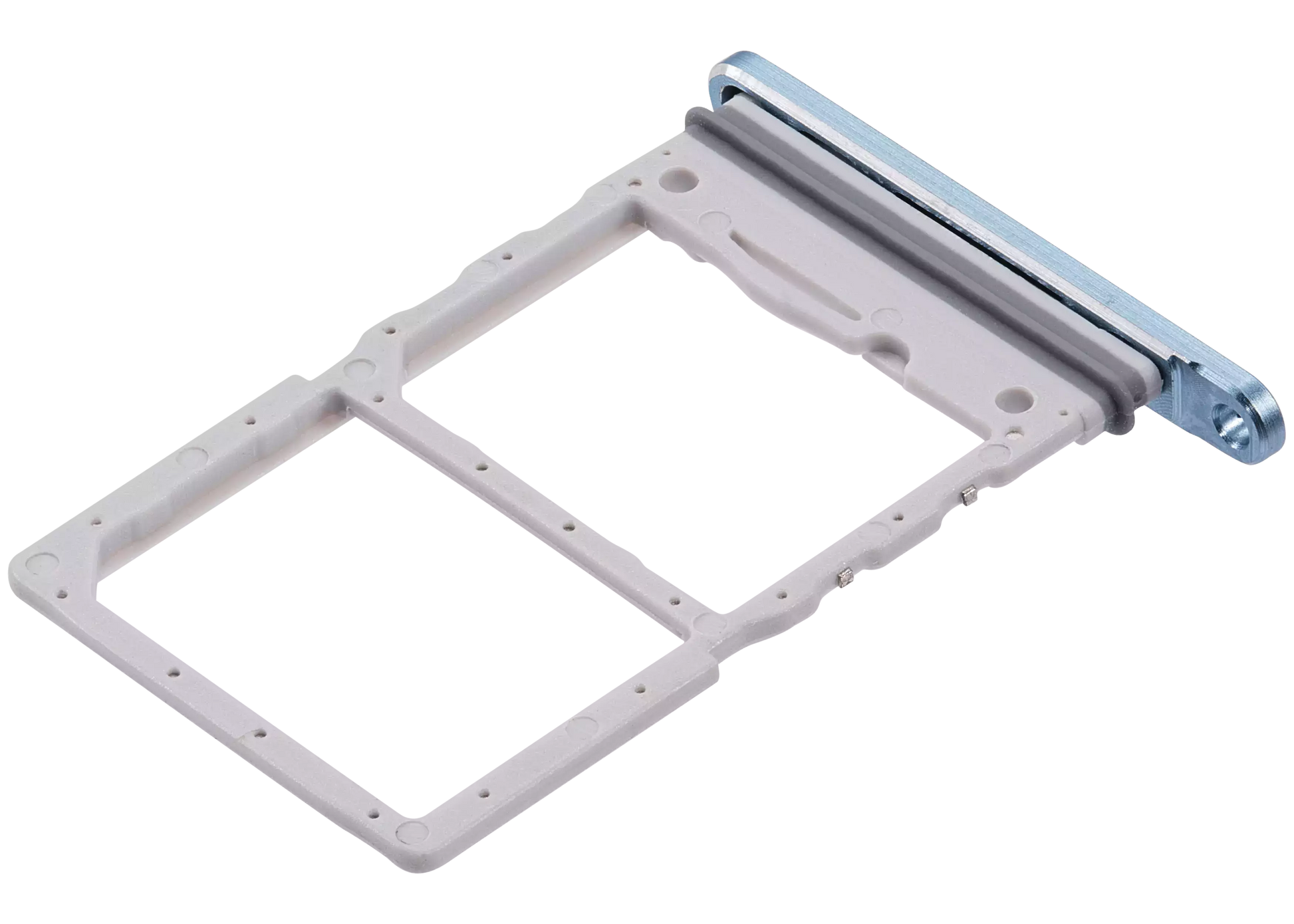 Dual Sim Card Tray For Samsung Galaxy Z Flip 6 (F741) (Premium) (Blue)