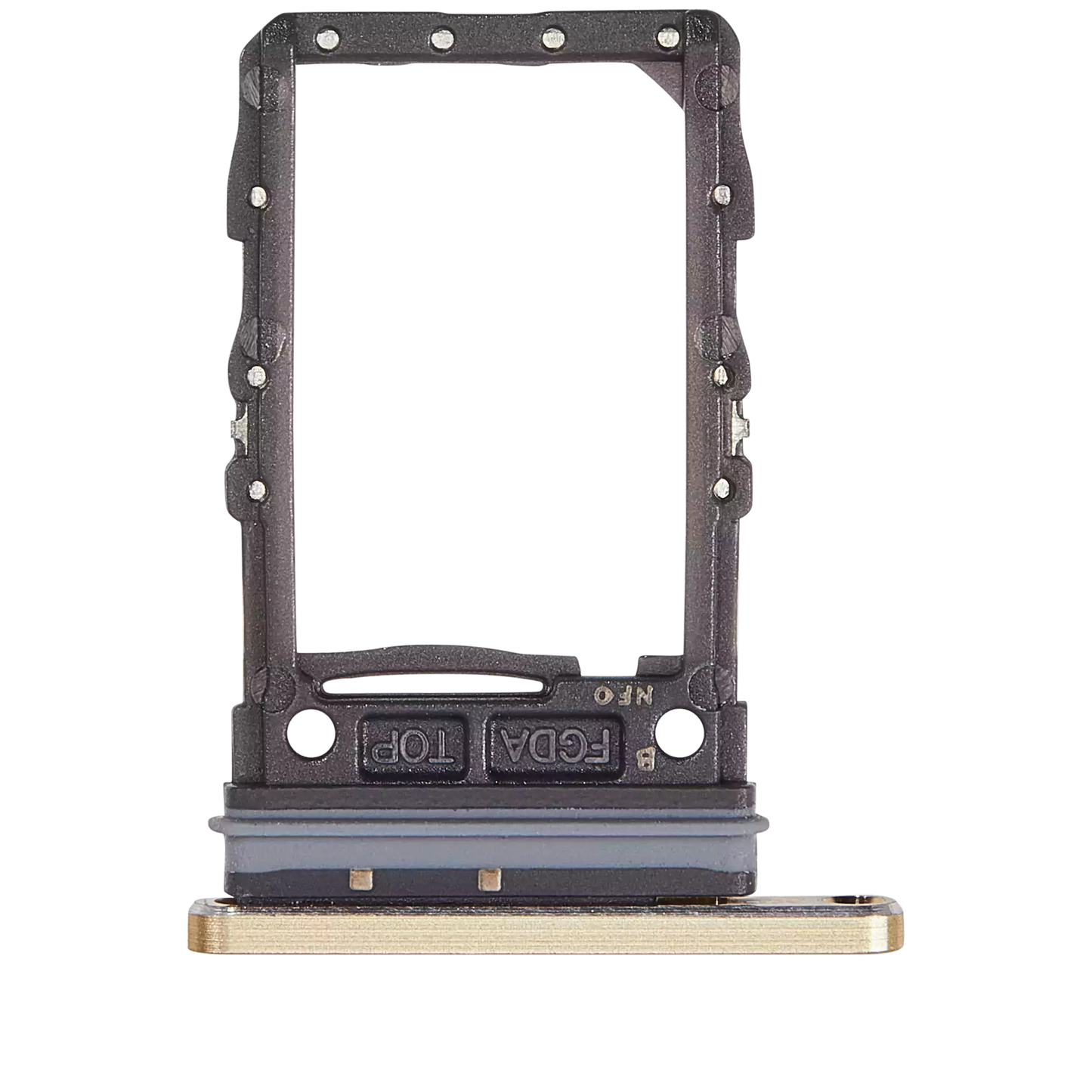 Single Sim Card Tray For Samsung Galaxy Z Flip 6 (F741) (Premium) (Yellow)