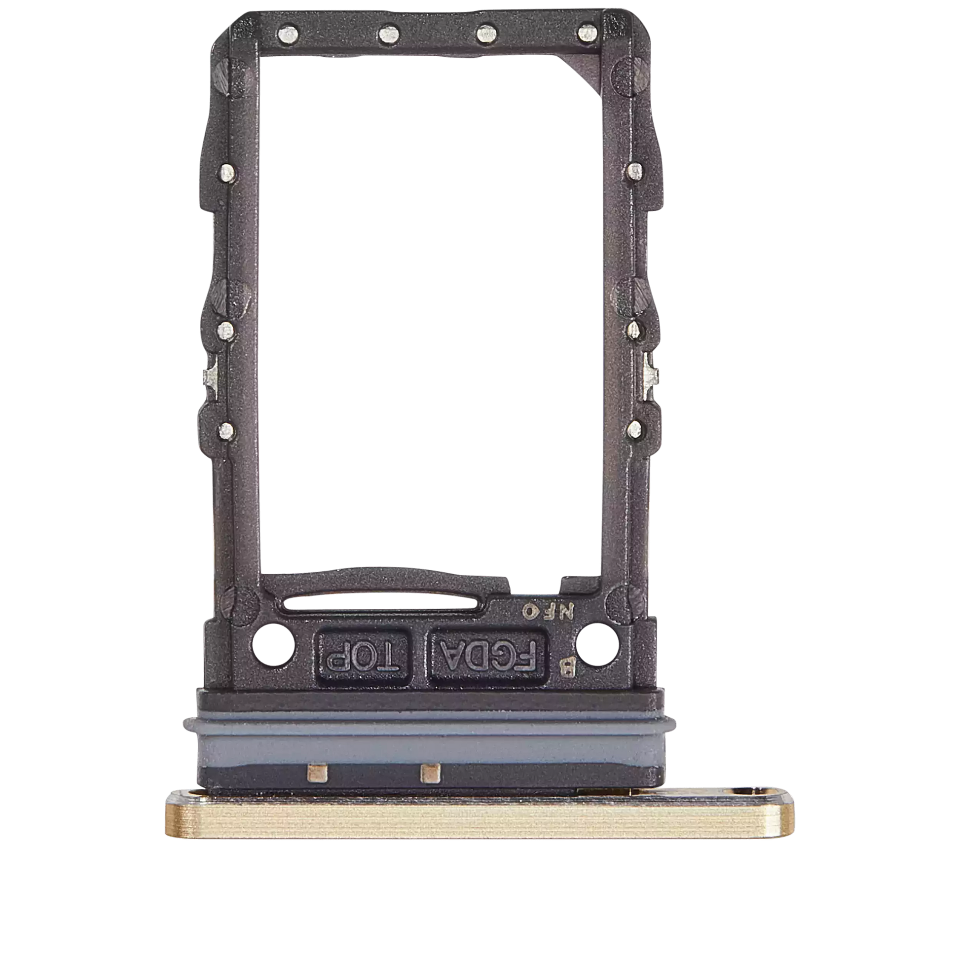 Single Sim Card Tray For Samsung Galaxy Z Flip 6 (F741) (Premium) (Yellow)