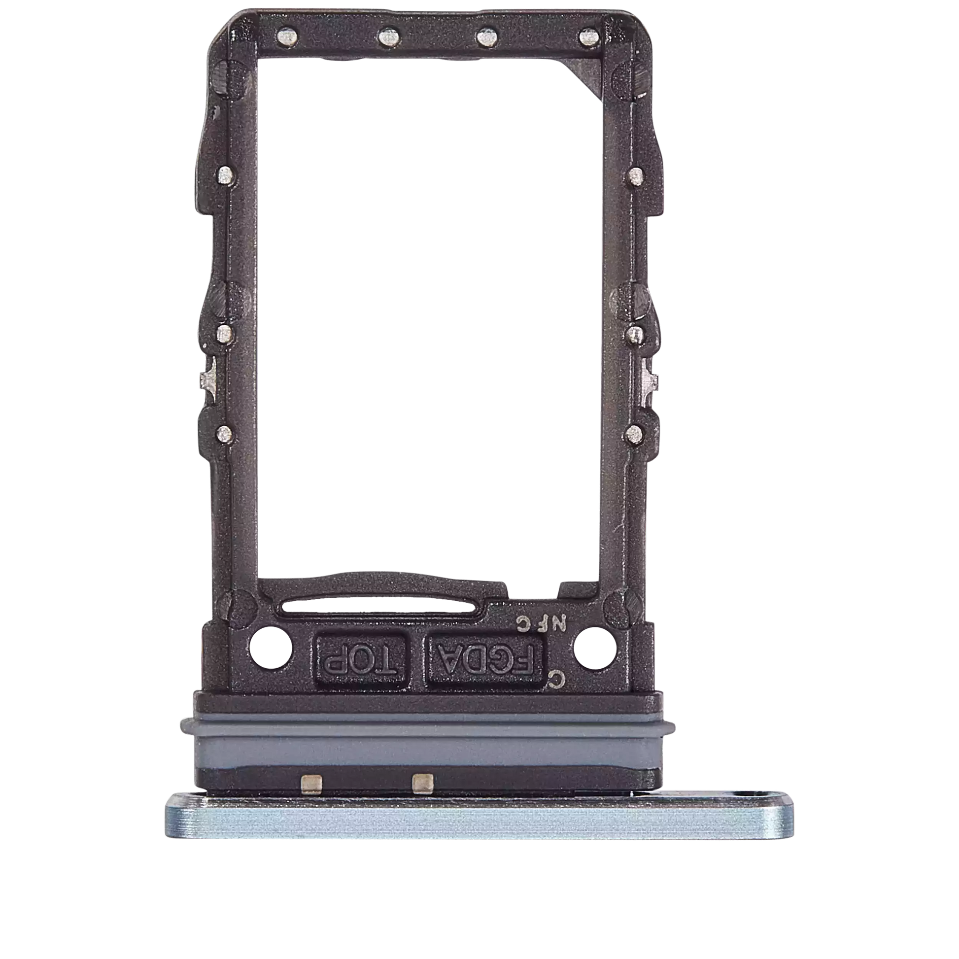 Single Sim Card Tray For Samsung Galaxy Z Flip 6 (F741) (Premium) (Blue)