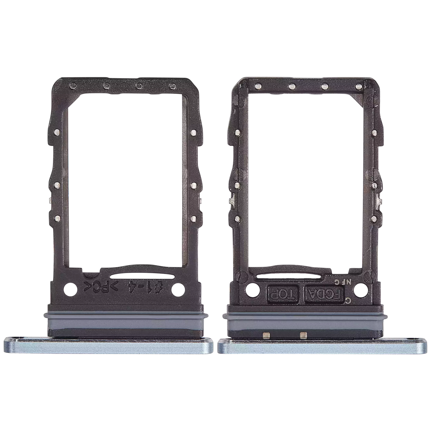 Single Sim Card Tray For Samsung Galaxy Z Flip 6 (F741) (Premium) (Blue)