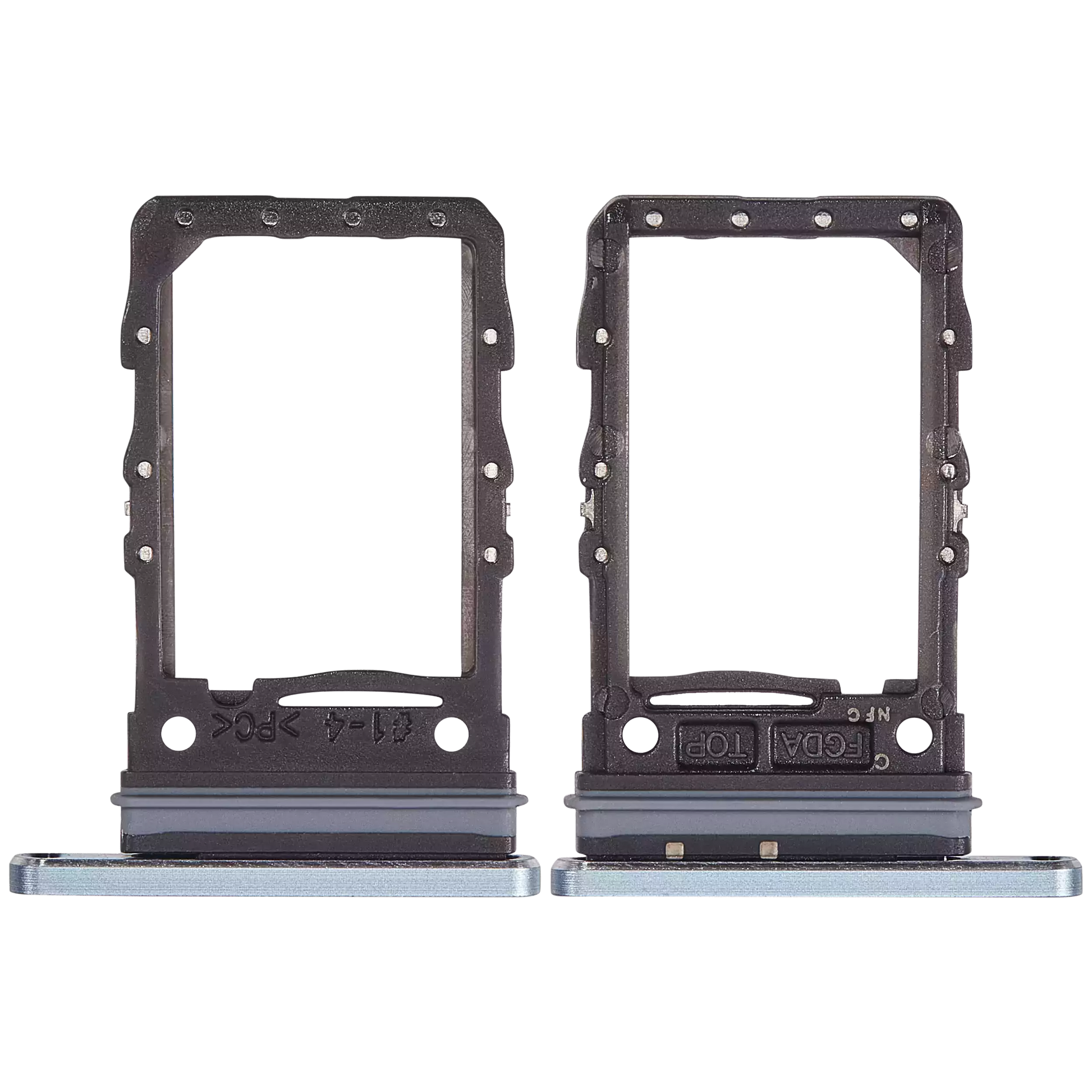 Single Sim Card Tray For Samsung Galaxy Z Flip 6 (F741) (Premium) (Blue)