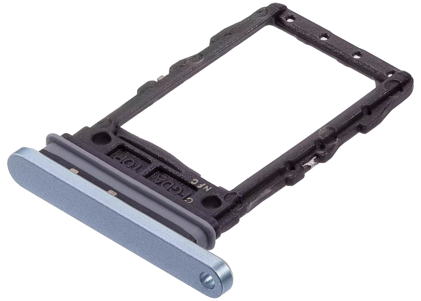 Single Sim Card Tray For Samsung Galaxy Z Flip 6 (F741) (Premium) (Blue)