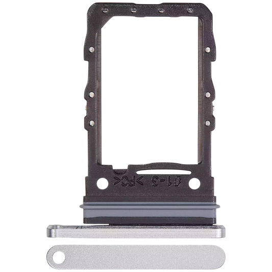Single Sim Card Tray For Samsung Galaxy Z Flip 6 (F741) (Premium) (White)