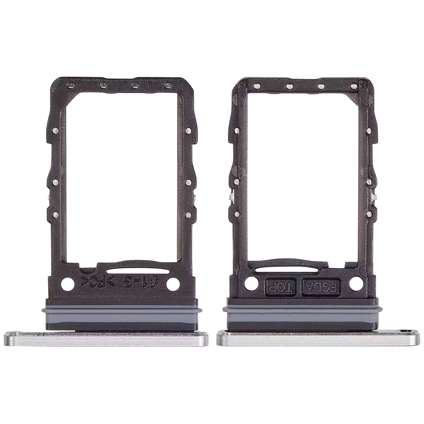 Single Sim Card Tray For Samsung Galaxy Z Flip 6 (F741) (Premium) (White)