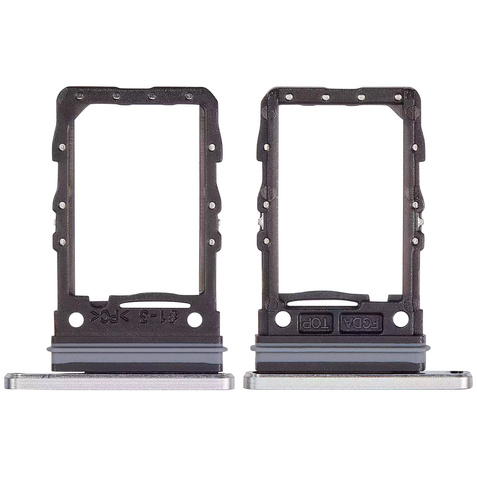 Single Sim Card Tray For Samsung Galaxy Z Flip 6 (F741) (Premium) (White)